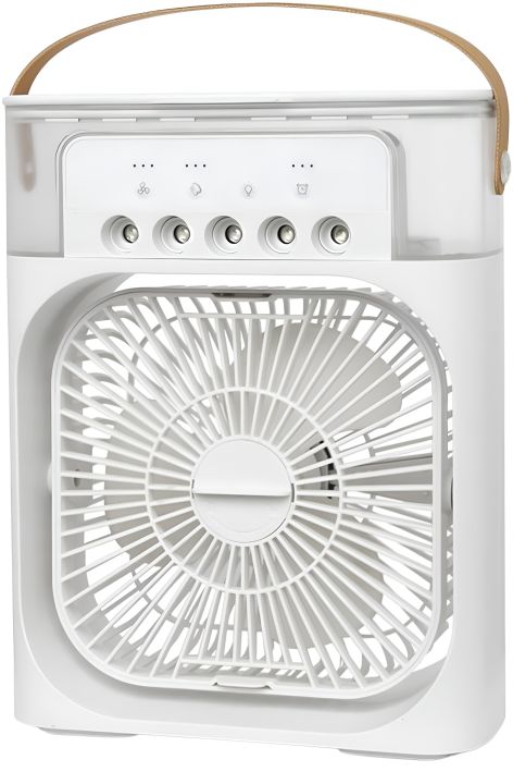 Mini air cooler fan - air onditioner with water and ice compartment with