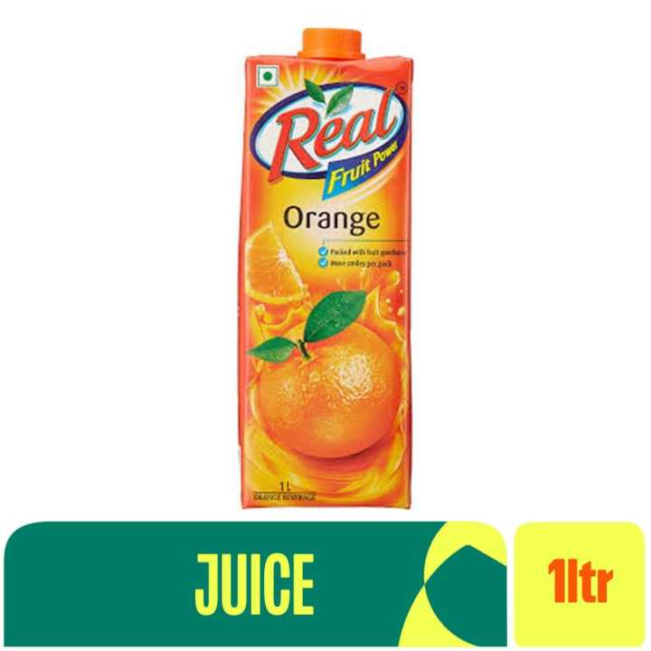 Real Orange Juice -1Ltr
