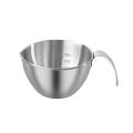 Sales promotion Kitchen Supplies Bowl Stir Egg Multifunction Large Handle with 304 Scale Stainless Steel Measuring Cup Liquid. 