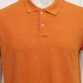 Orange Half Sleeve Collor Neck Tshirt For Men. 