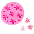 3D Sakura Shape Silicone Mold DIY Cherry Blossom Fondant Jelly Chocolate Cake Decor Tools Clay Plaster Baking Mold Bayline. 