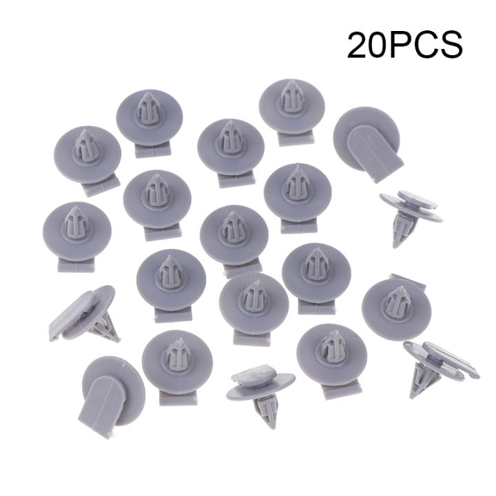 20pcs Auto Wheel Arch Trim Clips Fasteners Grey Retainers For Mini ...