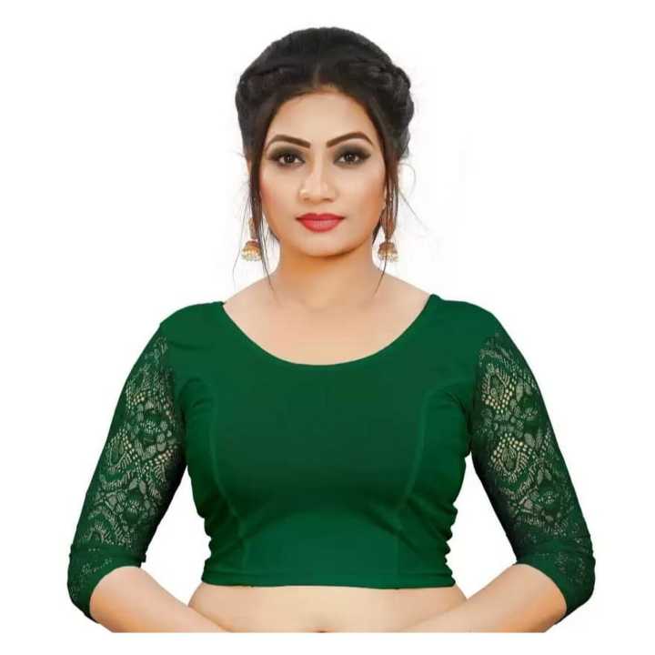Readymade Stretchable Blouse 28 to 48 Size Cotton Lycra for Women