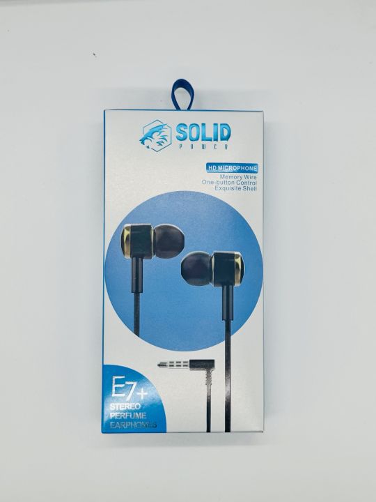 Solid Power HD Microphone Earphone (E7+)