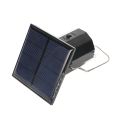Practical Black Wind Spinner Solar Motor Solar Powered Plastic Solar Rotating Motor With Hook Versatile Wind Chime Motor. 
