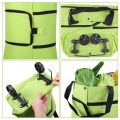 Durable 2 in 1 Collapsible Shopping Cart Reusable Lightweight Folding Cart Waterproof Easy Storage Shopping Bag Carts Supermarket. 