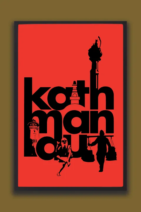 Kathmandu%20Nepal%20City%20Typography%20Printed%20Wall%20Poster%20%E2%80%93%20Red%20&%20Black%20Urban%20Art%20%7C%20One%20Piece%20Frame%20-%20Image%203