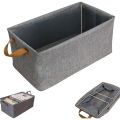 3 Pcs Open Foldable Steel Frame Storage Box For Clothes Wardrobe Organizer Living Box Storage Box. 