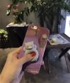 3D Squeeze Squishy Cat Case -  iPhone 7 | iPhone 8 | iPhone SE 2020 - Purple. 