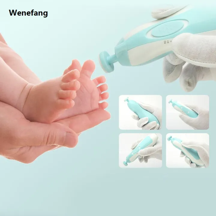 Wenefang%20Electric%20Baby%20Nail%20File%20Clippers%20Trimmer%20Luxury%20Toes%20Trim%20Nails%20Polish%20Care%20Toddler%20-%20Image%205