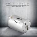 JAERBEE 8000RPM 9V 68mA High Torque Magnetic Cylindrical Mini DC Motor Silver. 