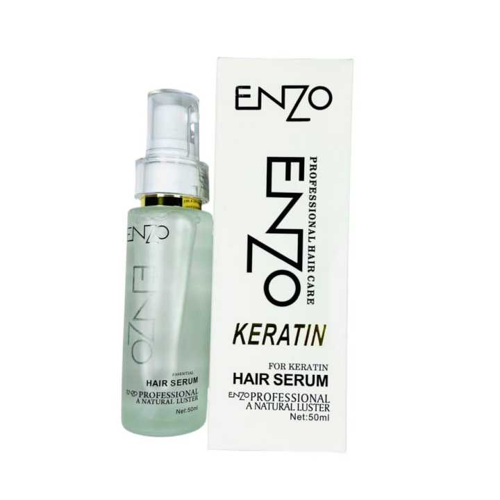 Enzo Professional Hair Care Keratin Hair Serum A Natural Luster-50ml