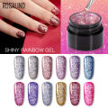 ROSALIND 5ml Shiny Rainbow Gel Nail Polish Platinum Nails Art For Manicure Nail Gel LED/UV Lamp Top Base Coat Primer. 