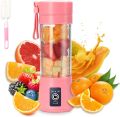 Portable Blender Cup, Electric USB Juicer Blender, Mini Blender Portable Blender For Shakes And Smoothies, Juice, 380ml ( Colors May Vary ). 