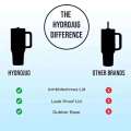 32OZ/40OZ HydroJug Tumbler Traveler Straw Lid Stainless Steel Vacuum Insulated Car Mug Double Wall Thermal Iced Travel. 