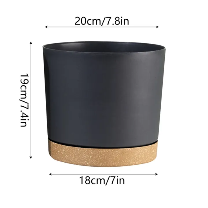 Drainage%20Holes%20and%20Small%20Pots%20Decorative%20Plant%20Pots%20for%20Outdoor,Indoor,Balcony,Patio,Garden%20Decor%20Easy%20to%20Use%20A%20-%20Image%202
