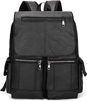 Leather%20Double%20Pocket%20Backpack%20For%20Casual%20School%20College%20Bag%20for%20Men%20-%20Black%20/%20Coffee%20/%20Tan%20%7CFashion%20Multicolor%20College%20Bag%20For%20Men%20-%20Image%203