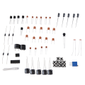 830 Hole Breadboard R3 Component Kit with Motherboard Breadboard Cable Resistor Capacitor Easy Install Easy to Remove. 