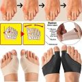 1 Pair Super Elastic Bunion Sleeve Bunion Corrector Protector PreventHallux Valgus - Foot Caring Toe Corrector. 