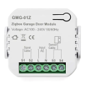 1 PCS Tuya Zigbee Smart Garage Door Controller Universal Garage Door Remote Control White ABS App Voice Timing Control for Home. 