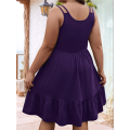 Women Oversized Sleeveless Dresses 5XL. 