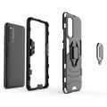 Lenuo Phone Case for vivo V19 Silicone PC Metal Ring Holder Cover. 