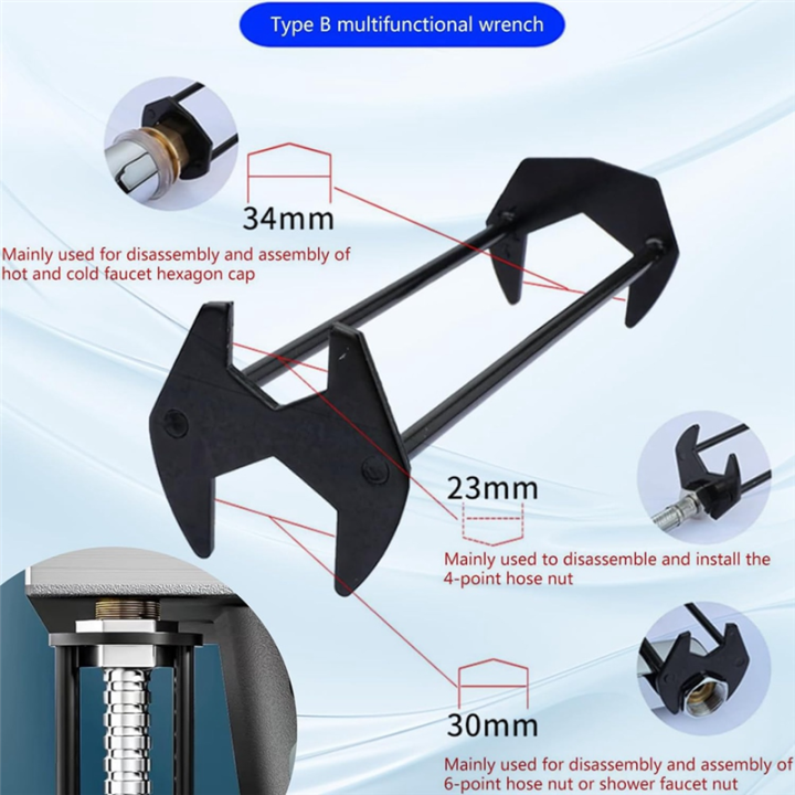 Sink%20Wrench,%20Faucet%20Wrench,%20Plumber'S%20Wrench,%20Universal%20UnderSink%20Plumber'S%20Wrench,%20Faucet%20Wrench%20for%20Small%20Spaces%20Easy%20Install%20Easy%20to%20Use%202Pcs%20-%20Image%206