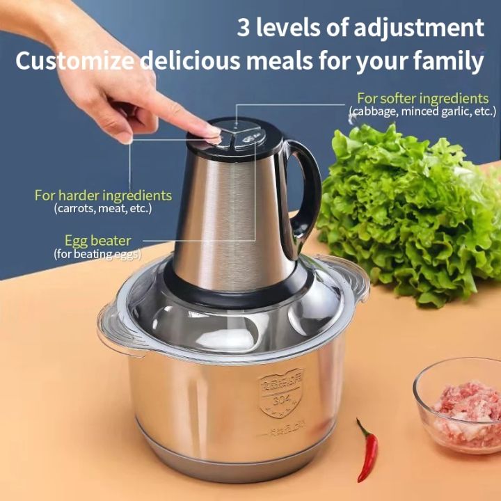 Vegetables Chopper and Meat Grinder