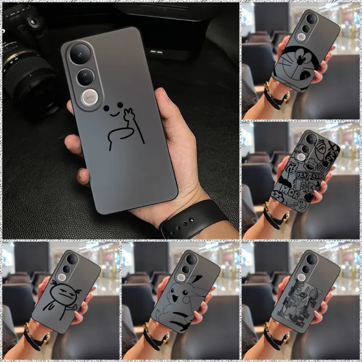 Waterproof%20Shockproof%20Phone%20Case%20For%20VIVO%20V50%20Lite%205G%20Global%20Silicone%20Anti-dust%20Cute%20Fashion%20Design%20Durable%20Back%20Cover%20-%20Image%203