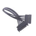SATA to 15Pin Male To Female Power Extension Cable HDD SSD SATA Power Cable 20CM Gonghpng. 