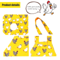 Chicken Holder Bag Hen Sling Carry Bag Chicken Carrier with Handle,A. 