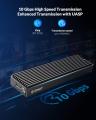 Orico M2Pv-C3 M.2 Nvme Ssd Enclosure (Not For Sata Ssd) Usb 3.1 Type C Gen 2 10Gbps External Ssd Enclosure Adapter. 