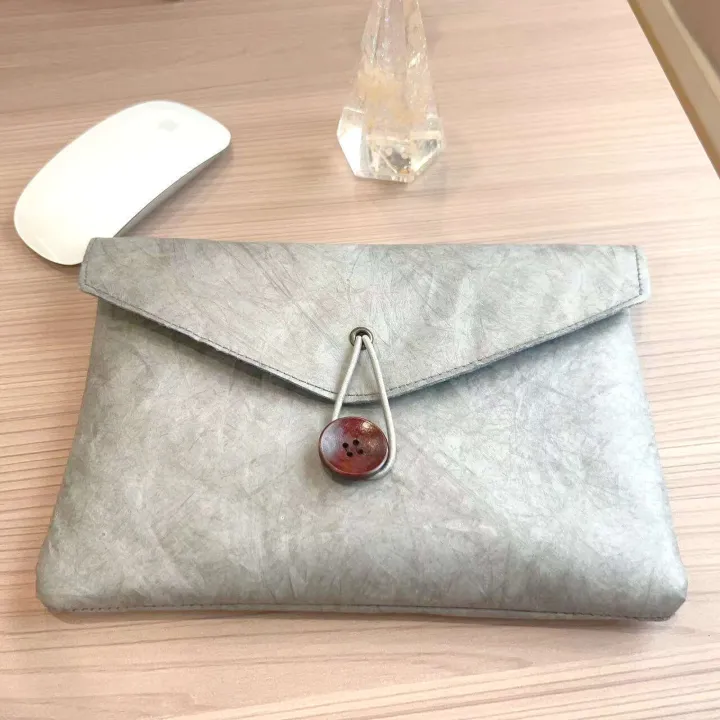 Dupont%20Paper%20Simple%20Waterproof%20Double%20Layer%20iPad%20Storage%20Document%20Receipt%20Bag%20Touchpad%20Protective%20Case%20Lightweight%20and%20Soft%20-%20Image%204