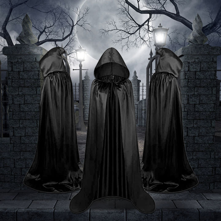 Trendygirl%20Performance%20Cloak%20Dark%20Style%20Satin%20Hooded%20Witch%20Cape%20for%20Halloween%20Cosplay%20Unisex%20Floor%20Length%20Costume%20for%20Stage%20Performance%20Wicth%20-%20Image%204