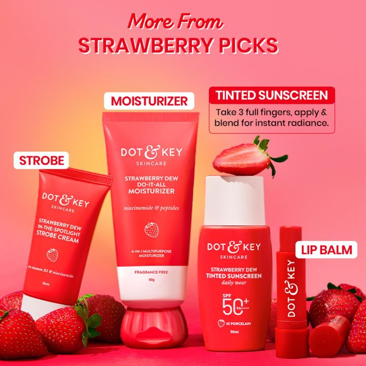 Dot%20&%20Key%20Strawberry%20Dew%20Tinted%20Sunscreen%20SPF%2050+%20Pa++++%20%7C%20Protection%20Against%20UA/UB%20%7C%20Broad%20Spectrum,%20Water%20&%20Sweat%20resistant%20%7C%20For%20All%20Skin%20Types%20%7C%2050ml%20-%20Image%208