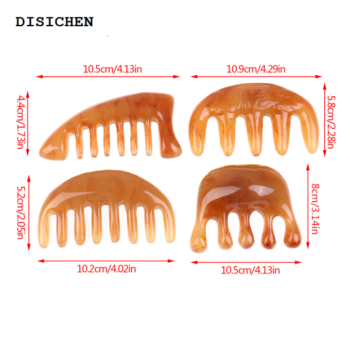 DISICHEN%20Fashion%201Pc%20Natural%20Ox%20Horn%20Pocket%20Comb%20Wide%20Toothed%20SPA%20Massage%20Brush%20Hair%20Care%20Tool%20-%20Image%206