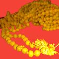 Besar Jap Mala / Haldi Mala For Goddess Bagalamukhi Knot 109beads Size 8mm. 
