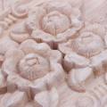 fasdaga 2X Retro Wood Ornament Applique Carving Ornament for Cabinet Door Furniture Decoration(13X9cm). 