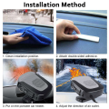 12V 150W Car Heater Portable Car Heater Fast Heating & Cooling Fan 2-In-1 Modes Windshield Defogger Car Heater Easy to Use. 