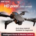 ( Dual Battery Dual Camera Drone )E88 Drone - HD Dual Camera Remote Control Quadcopter, Aerial Photography Toy Gift For Kids , Learning Drone. 