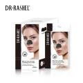 Dr. Rashel Black Charcoal Deep Cleansing Blackheads Remover Nose Strips Face Mask (6 Strips). 