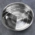 3Pcs/Set Pressure Cooker Accessories Stainless Steel Steam Basket with Egg Steamer Rack, Divider for Kitchen Cooking. 