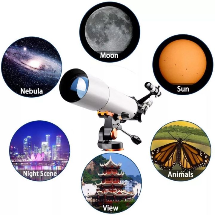 Telescope%2080mm%20Aperture%20500mm%20AZ%20Mount%20Professional%20Monocular%20Zoom%20High%20Magnification%20HD%20Astronomical%20Refracting%20With%20Carry%20Bag%20Tripod%20-%20Image%208