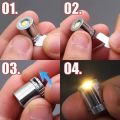 10Pcs Durable Small Mini LED Light Battery Powered Colorful Light Bulb Electronic Toys Accessories for Lantern Wick Base. 