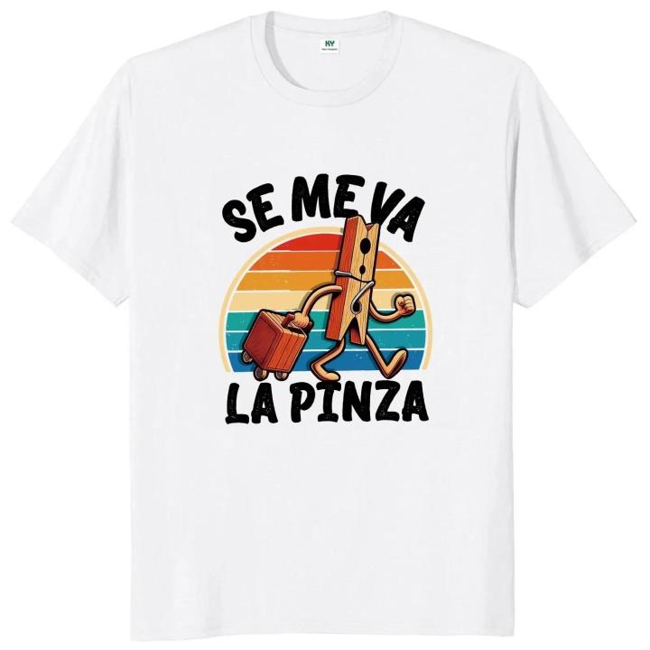 Cute%20Top%20Casual%20Soft%20T-Shirt%20Spanish%20PinzaVaMeSeLa%20T-Shirt%20Original%20Funny%20Joke%20Y2k%20Vintage%20Women's%20Unisex%20Graphic%20T-Shirt%20-%20Image%203