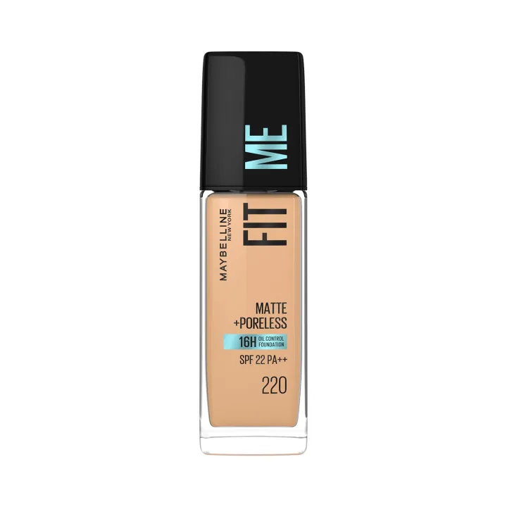 Maybelline Fit Me Matte & Poreless Foundation Shade 220 30ml