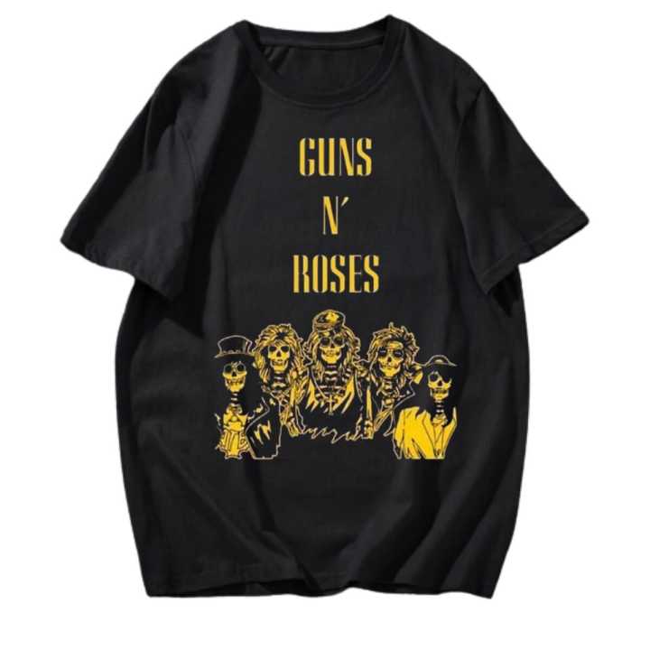 Guns N Roses Band Printed T-Shirt For Men And Women