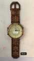 Handicraft Wooden  Wall Clock , Wrist Watch Shape, 30 Inches. 