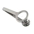 Practical Aluminum Alloy Manual Egg Cutter Portable Multi-functional Preserved Egg Splitter Section Divider Durable Food Splitter Home. 
