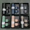 Vacuum Flask Set Stainless Steel Drinking Metal Water Thermos Bottle with Cup 500ML. 